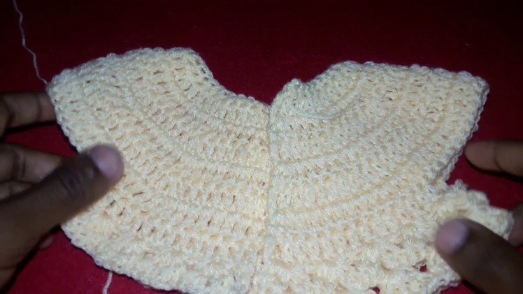 ළදරු ජර්සියක් ගොතමු Part 2.4 - Crochet Baby jersey Sinhala
