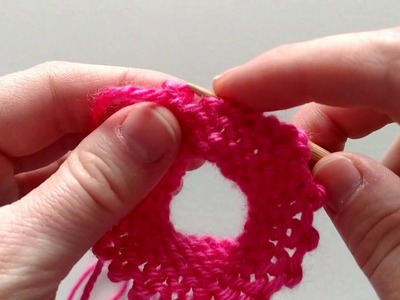 Undoing Stitches in the Round - Knitting Tutorial