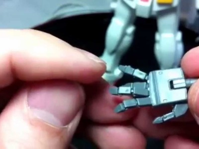1.100 Gundam scale M.A. Modeler Assistant articulated hands review