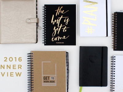 2016 Planner Review!