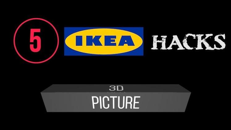5 IKEA hacks - picture frame makeover
