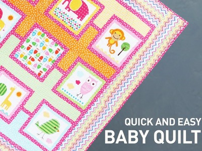 Baby Quilt Project (Quick & Easy!) | Quilting Tutorial