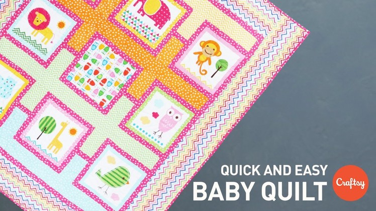 Baby Quilt Project (Quick & Easy!) | Quilting Tutorial