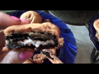 Chocolate Chip Cookies with an Oreo Center!
