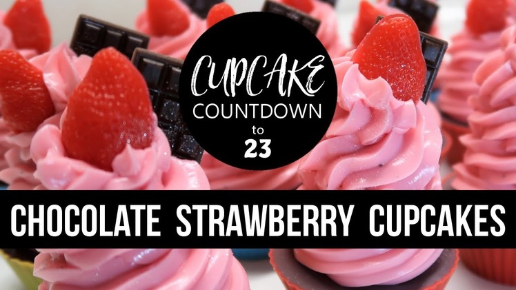 Chocolate Strawberry Soap Cupcakes | #CUPCAKECOUNTDOWN | Royalty Soaps