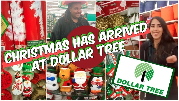COME WITH ME TO DOLLAR TREE  CHRISTMAS ITEMS AND MORE!