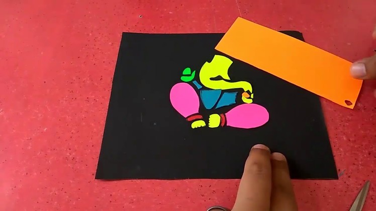 DIY Colorful Lord Ganesha Paper Craft