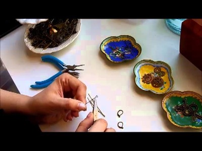 DIY- How to make easy Steampunk earrings!