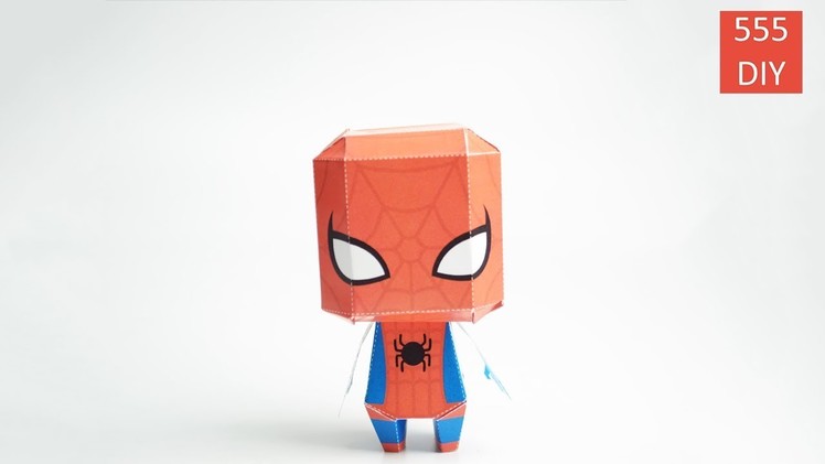 DIY Super Hero Marvel Spiderman Paper Craft
