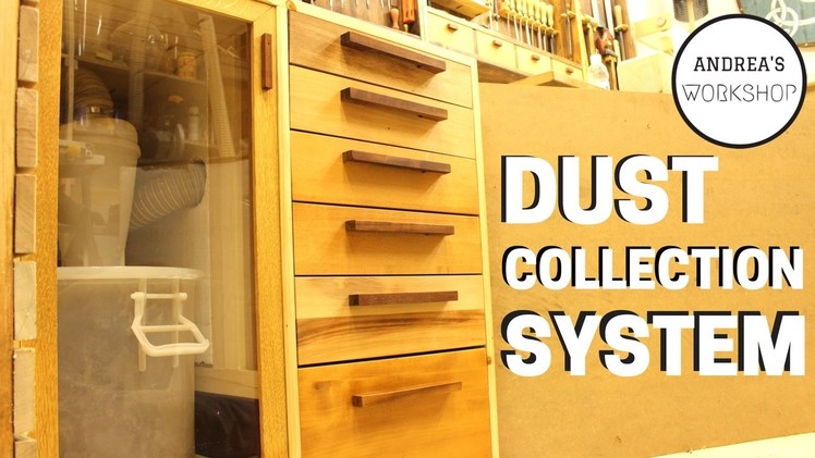 Dust collection System for small Workshop w.storage - Ep 061