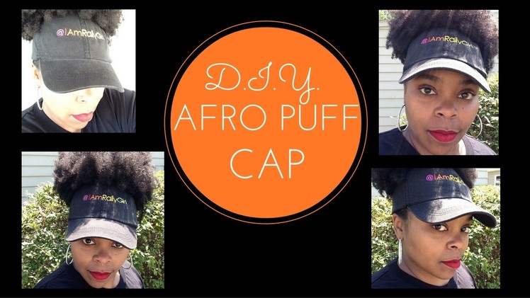 EASY D.I.Y. Afro Puff Cap