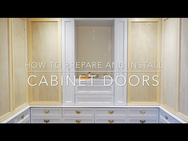 Easy How-To Guide To Install Cabinet Doors, Complete Tutorial