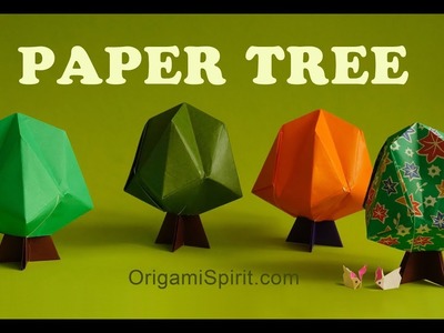 Easy Origami Tree