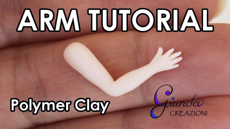 [ENG] How to sculpt an arm with clay Tutorial