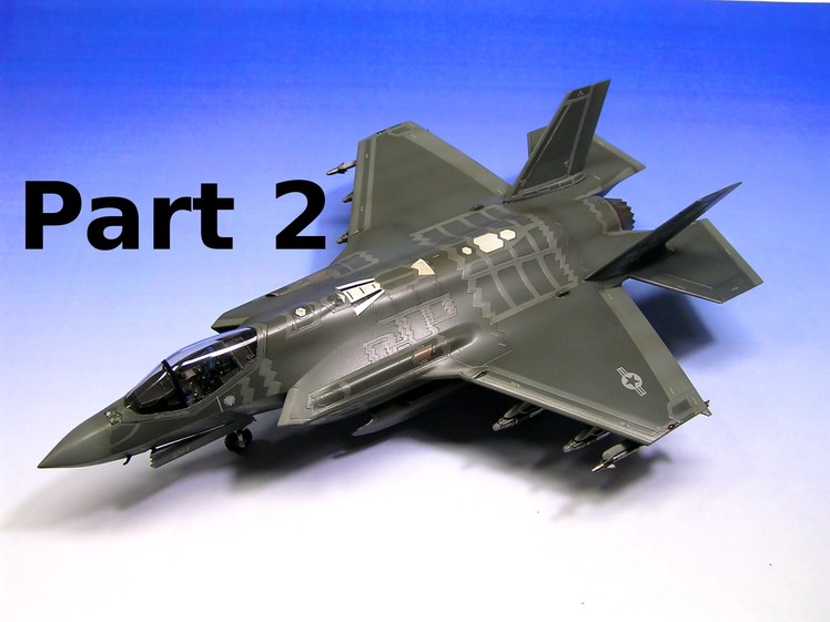 F-35A Lightning II Academy 1:72 Jet Fighter Mode - Part 2