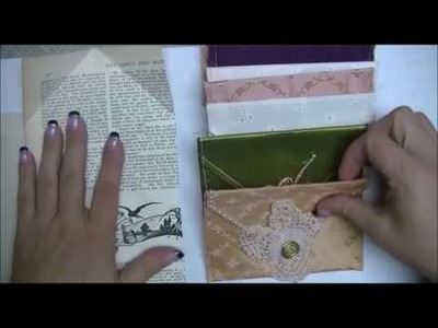 Fabric Envelope Tutorial and Journal Idea Share