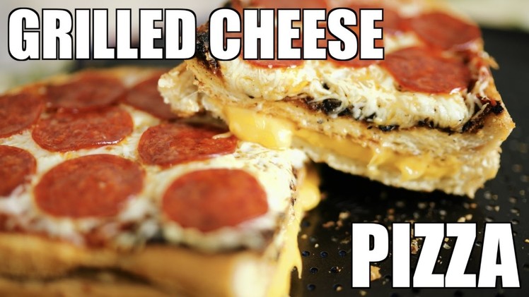 GRILLED CHEESE PIZZA | BEST FOOD CREATION EVER!