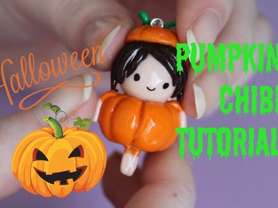 Halloween Pumpkin Costume Chibi Tutorial {collab}