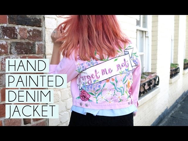 Hand Painted Denim Jacket | Paige Joanna