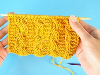 How to knit a reversible cable