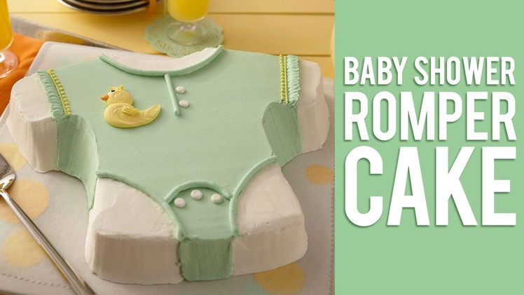 How to Make a Baby Shower Cake