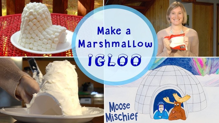 How to Make a Marshmallow Igloo | DIY Craft for Kids