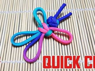 How to Make a Paracord Butterfly Tutorial Quick Cut
