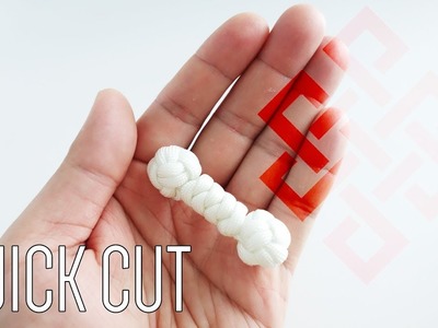 How to Make a Paracord Knuckle Roller 2 0 Quick Cut Tutorial
