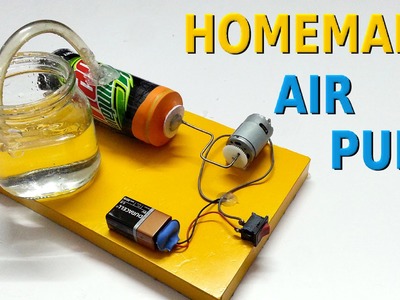 How to make an AIR PUMP | Easy-to-make