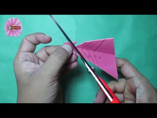 How to make simple&easy paper cutting flower designs || DIY Craft|| कागदापासून फुले कशी तयार करावी??