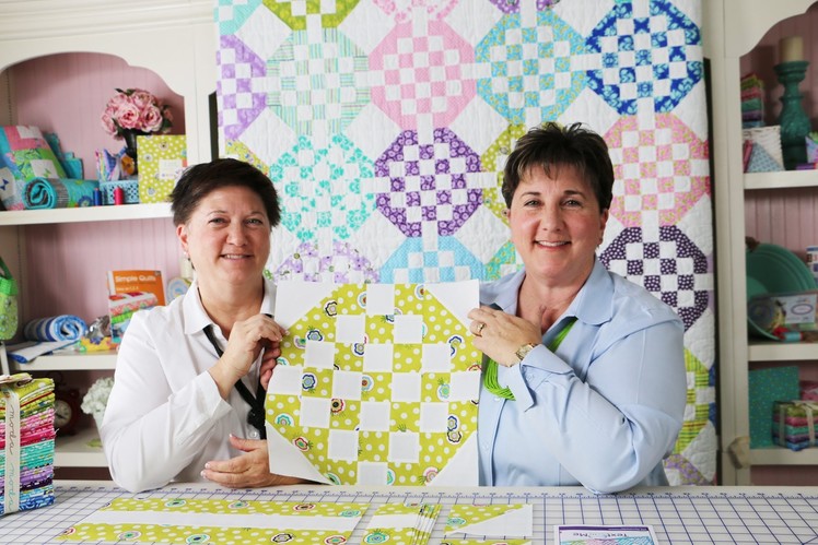 How to Make the Text Me Quilt Pattern by Me & My Sister Designs - Fat Quarter Shop