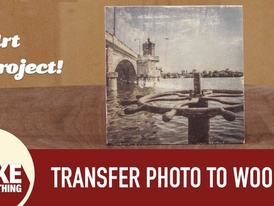 How to Transfer a Photo to Wood