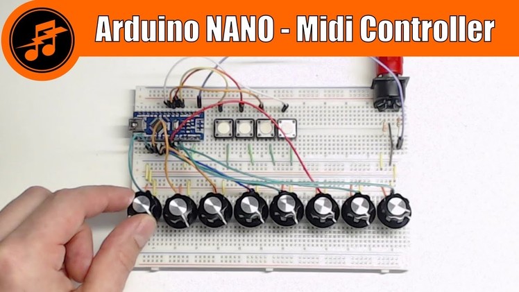 LIVE from the Lab: Arduino NANO Midi Controller