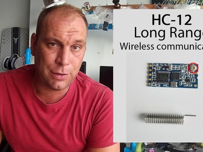 Long range, 1.8km,  Arduino to Arduino wireless communication with the HC-12
