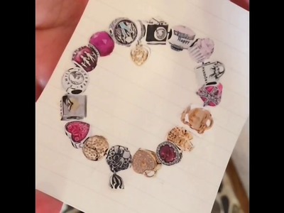Pandora paper bracelet design craft project
