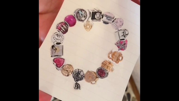 Pandora paper bracelet design craft project
