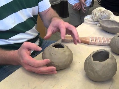 Pinch Pots: Open Forms and Combined Forms