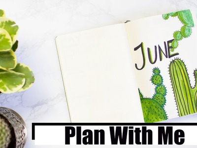 PLAN WITH ME! JUNE BULLET JOURNAL IDEAS | JASMINE ROSE