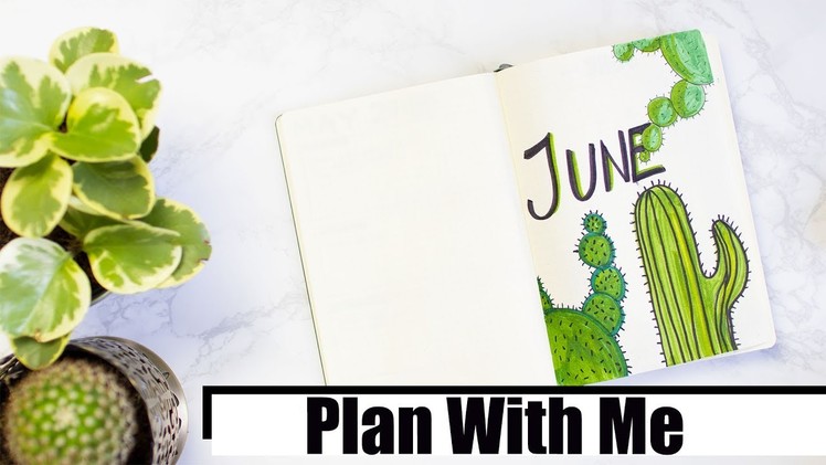 PLAN WITH ME! JUNE BULLET JOURNAL IDEAS | JASMINE ROSE
