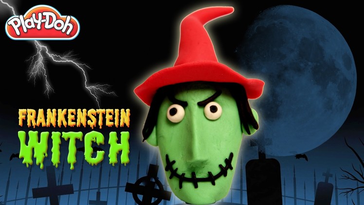 Play Doh Halloween Frankenstein Witch | Frankenstein Witch | How To Make A Frankenstein Witch