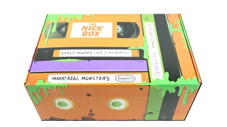 The Nick Box Spring 2017 Nicktoons Rewind Subscription Box Unboxing Review