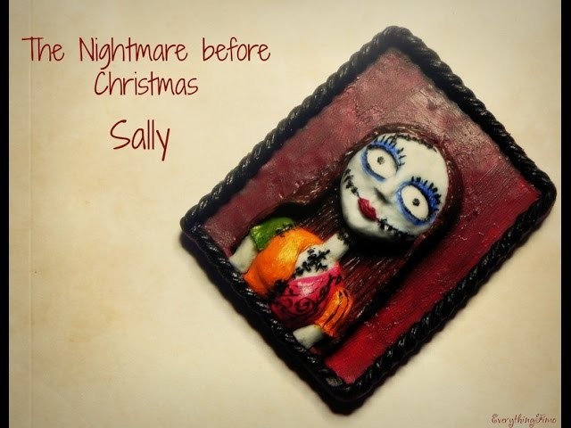 The Nightmare Before Christmas-Sally-Polymer Clay