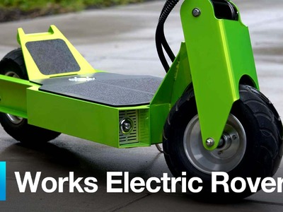 There is such a thing as a badass scooter, and Works Electric calls it the Rover