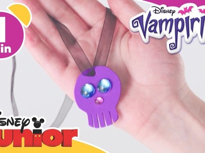 Vampirina | Halloween Craft Tutorial: Vampirina's Necklace | Disney Junior UK