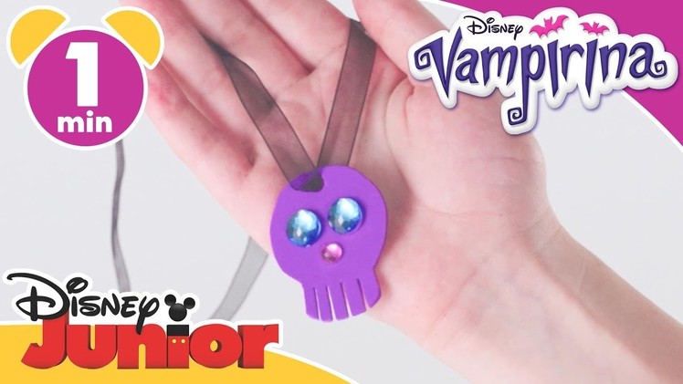 Vampirina | Halloween Craft Tutorial: Vampirina's Necklace | Disney Junior UK