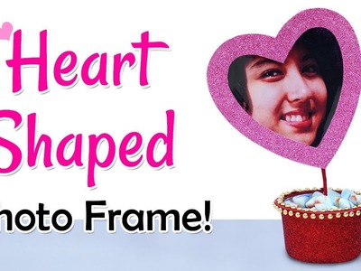 Amazing DIY Gift Idea For Valentines Day! Heart Shaped DIY Photo Frame | Best out of Waste Craft
