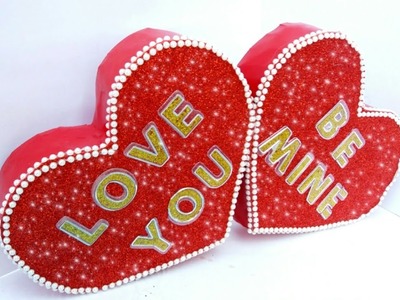 Cardboard hearts || Valentine's Day Gift Idea || DIY Valentine's Crafts || The Blue Sea Art