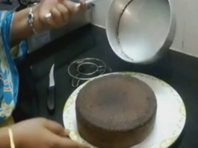Chocolate cake making in tamil without oven,cooker and sandpot-easy method
