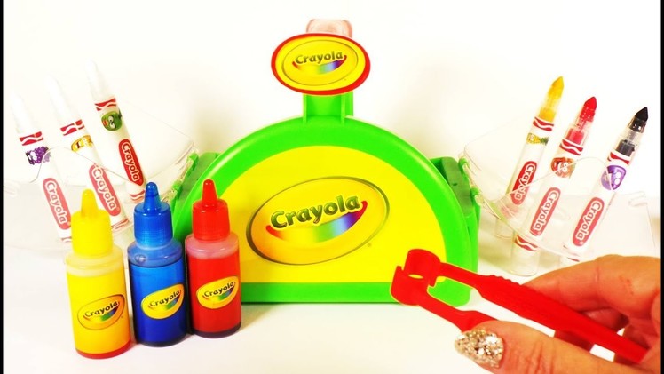 Crayola Marker Maker Play Kit, Easy DIY Make Your Own Colour Markers!