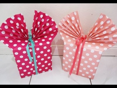 DIY : #208 How To Wrap Gift With Bow & Ribbon ❤